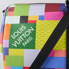 Louis Vuitton Keepall Bandouliere 50 Damier Graphite 3D Multicolour