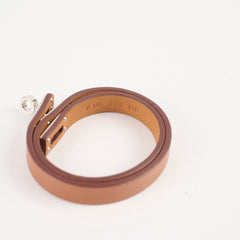 Hermes Mini Kelly Double Tour Bracelet Gold - Y stamp
