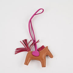 Hermes Rodeo PM Gold Ruby Rose Pourpre