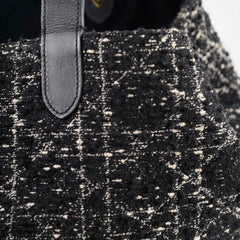 Dior Large TouJours Bag Black Tweed