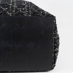 Dior Large TouJours Bag Black Tweed