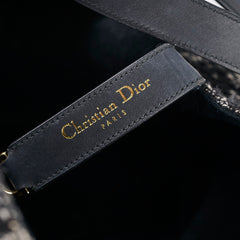 Dior Large TouJours Bag Black Tweed