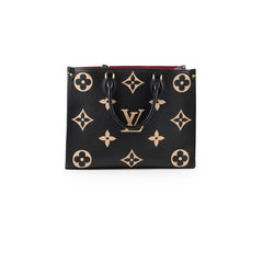 Louis Vuitton On The Go MM Empreinte Black