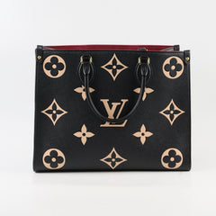 Louis Vuitton On The Go MM Empreinte Black