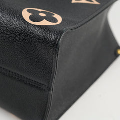 Louis Vuitton On The Go MM Empreinte Black