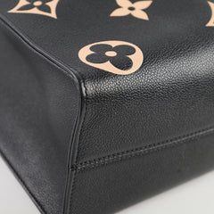 Louis Vuitton On The Go MM Empreinte Black