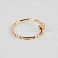 Cartier Juste Un Clou with Diamonds Yellow Gold Size 16