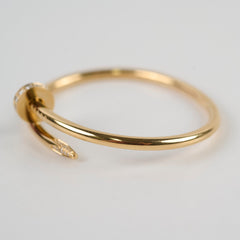 Cartier Juste Un Clou with Diamonds Yellow Gold Size 16