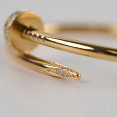 Cartier Juste Un Clou with Diamonds Yellow Gold Size 16