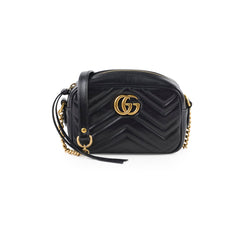 Gucci Mini Marmont Camera Black