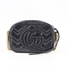 Gucci Mini Marmont Camera Black