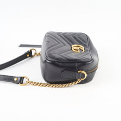 Gucci Mini Marmont Camera Black