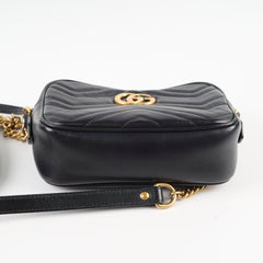 Gucci Mini Marmont Camera Black