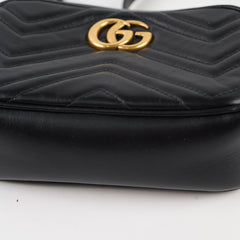 Gucci Mini Marmont Camera Black