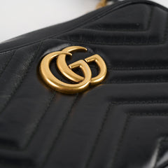 Gucci Mini Marmont Camera Black