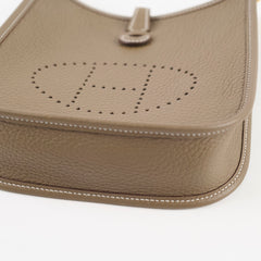 Hermes Mini Evelyne Etoupe - K Stamp