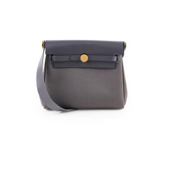 Hermes Herbag Mini 20 Ardoise (Grey) - K Stamp