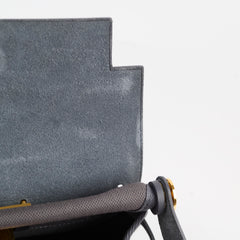 Hermes Herbag Mini 20 Ardoise (Grey) - K Stamp