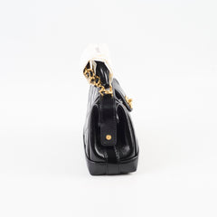 Chanel Black Quilted Lambskin Black