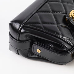 Chanel Black Quilted Lambskin Black