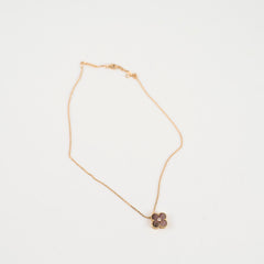 Van Cleef and Arpels Grey Mother of Pearl Holiday Necklace