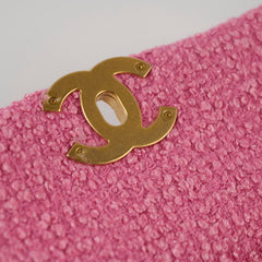Chanel 19 Pink Tweed Small Bag- Microchipped