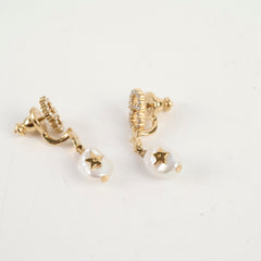 Dior Pearl Drop Fashion Earrings