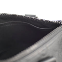 Louis Vuitton Keepall Bandoulière 25 Black Monogram Taurillon Leather