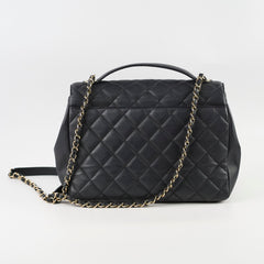 Chanel Large Business Affinity Black Caviar