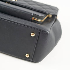 Chanel Large Business Affinity Black Caviar