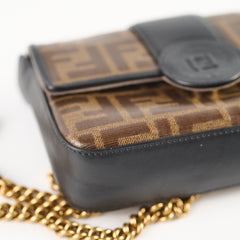 Fendi Mini 1974 FF Zucca coated Canvas Brown