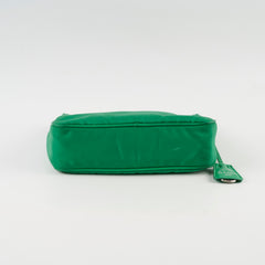 Prada Tessuto Re-Edition 2005 Nylon Hobo Green