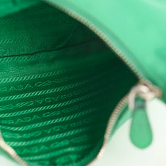 Prada Tessuto Re-Edition 2005 Nylon Hobo Green