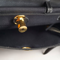 Hermes Herbag 31 Black GHW U Stamp