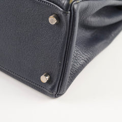 Hermes Kelly 32 Togo Navy Chèvre de Coromandel - D square stamp