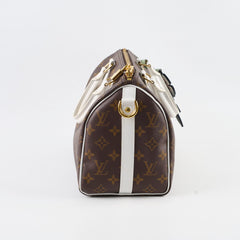 Louis Vuitton Speedy 25 Bandouliere Match Monogram