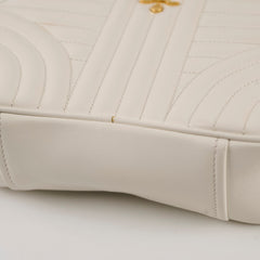 Prada Diagramme Cream Camera Bag