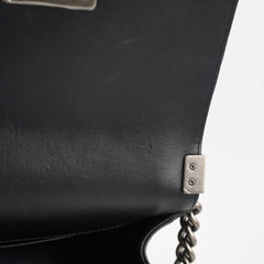 Chanel Small Boy Black Lambskin