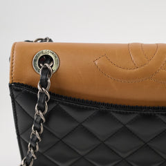 Chanel Seasonal Calfskin Tan/Black