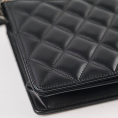 Chanel Seasonal Calfskin Tan/Black