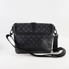 Louis Vuitton Saumur Messenger Bag Monogram Eclipse