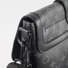 Louis Vuitton Saumur Messenger Bag Monogram Eclipse