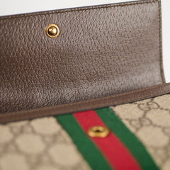 Gucci Ophidia Mini Ebony Supreme Beige