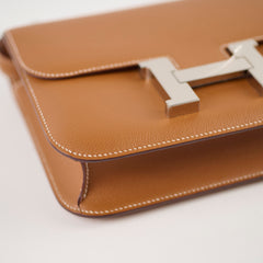 Hermes Constance 24 III Mirror Gold Espom Palladium HW U Stamp
