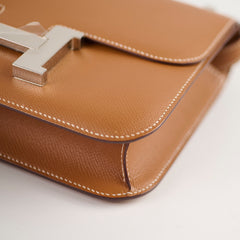 Hermes Constance 24 III Mirror Gold Espom Palladium HW U Stamp