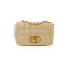 Christian Dior Medium Dior Caro Beige