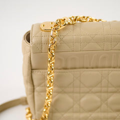 Christian Dior Medium Dior Caro Beige