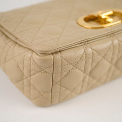 Christian Dior Medium Dior Caro Beige