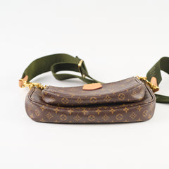 Louis Vuitton Multi Pochette Accessoires Khaki (missing coin purse)