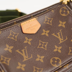 Louis Vuitton Multi Pochette Accessoires Khaki (missing coin purse)